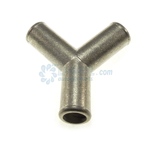 12 mm metal Y fitting, water hose Y fitting, 12mm Y joint, adapter, coolant hose Y