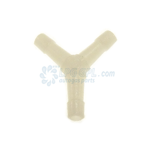 5mm plastic y, plastic hose connection, hose connector Y, Y shaped vacuum,