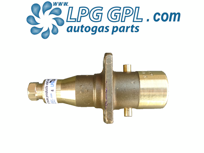 Autogas Filling Point 8mm Straight Bayonet Olive Fitting Brass