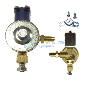 lpg shut off valve, 6mm to m10, with filter, autogas valve, propane solenoid